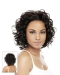 Designed Brown Wavy Chin Length Synthetic Wigs & Half Wigs