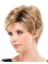 New Arrival Charming Polite Auburn Curly Short Synthetic Capless Wigs