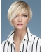 Young Fashion Wonderful Platinum Blonde Short Synthetic Wigs