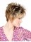 Blonde Straight Short Monofilament Synthetic Women Wigs