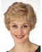 Affordable Blonde Wavy Short Monofilament Classic Synthetic Women Wigs