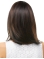 Brown Cool Straight  Medium  Hand-tied Synthetic Women Wigs